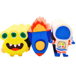 Goma Borrar Colours Qh-8525 Astronauta Largas 27394